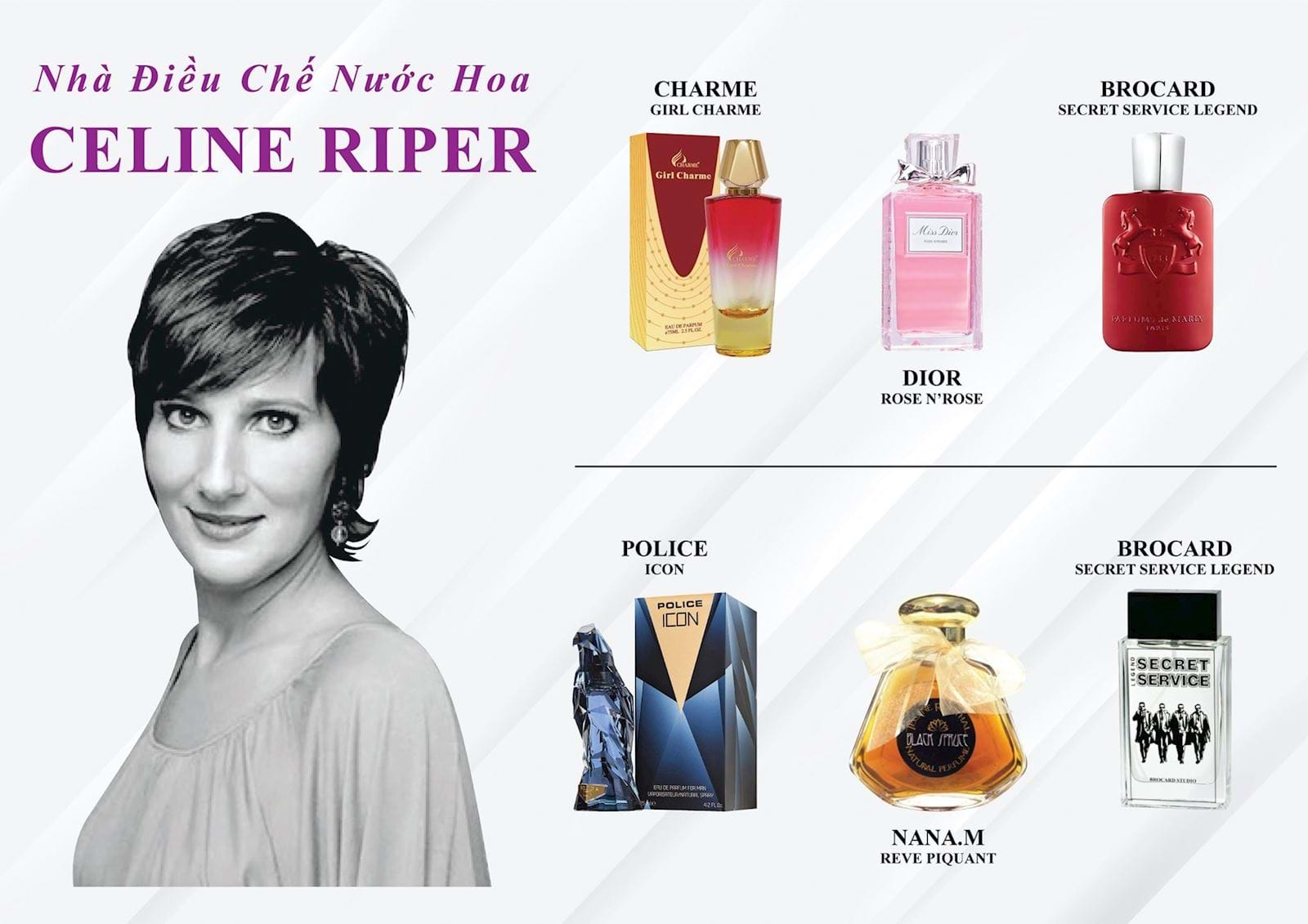 Celine Ripper Nhà Điều Chế Nước Hoa Charme Girl Charme 75ml