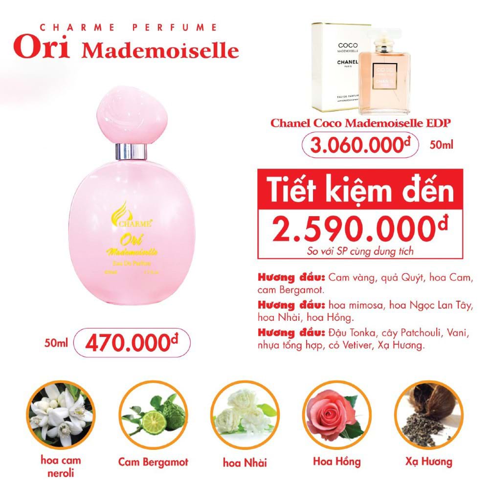 Charme Ori Mademoiselle 50ml