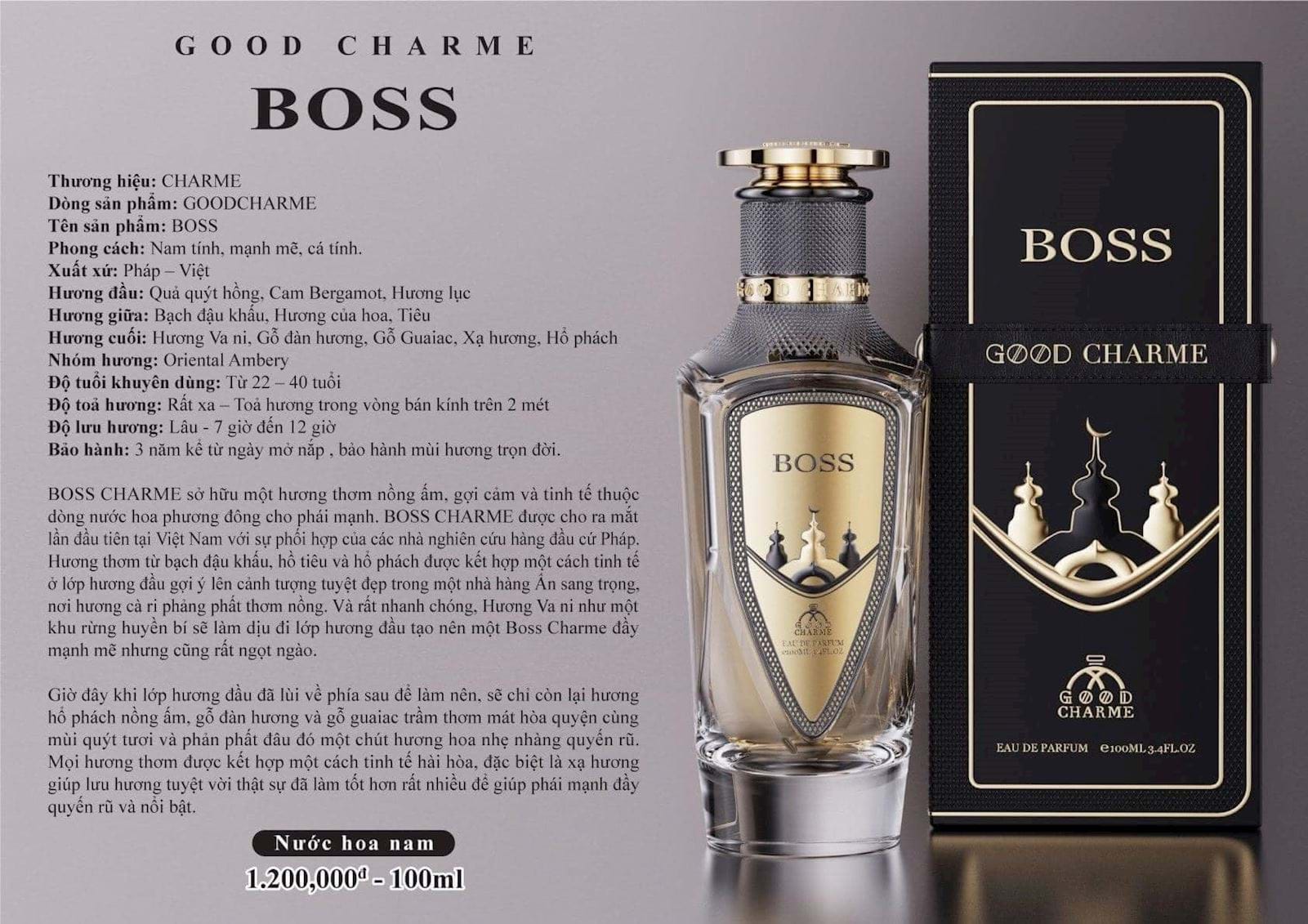 Good Charme Boss 25ml