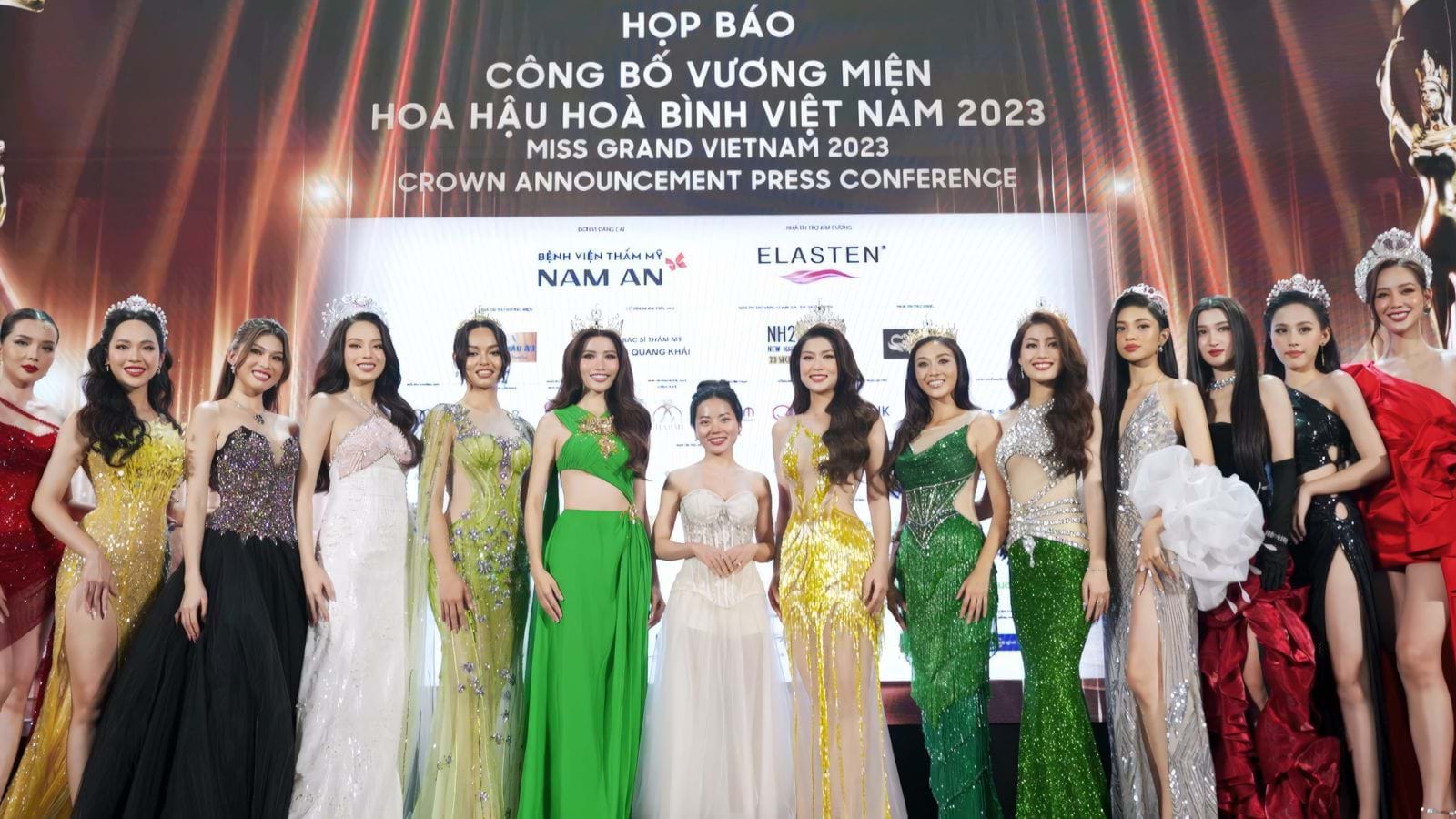 Goodcharme “Đem Hương Tô Sắc” Tại Họp Báo Công Bố Vương Miện Miss Grand Vietnam 2023
