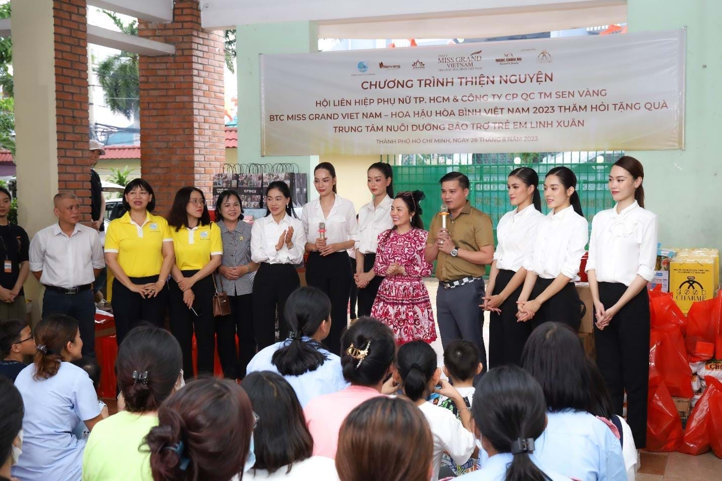 Goodcharme “Sát Cánh” Cùng Top 5 Hoa Hậu Hòa Bình Việt Nam 2023 Trong Các Hoạt Đồng Vì Cộng Đồng