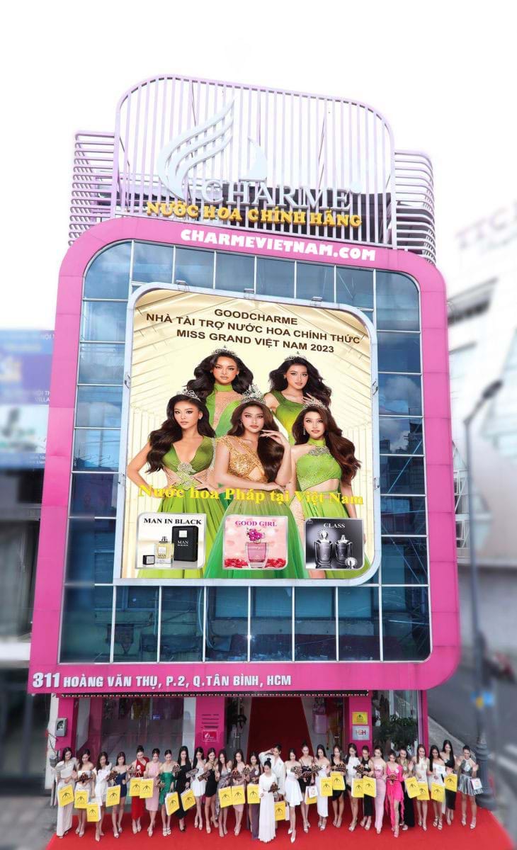 Top 44 Miss Grand Vietnam 2023 Có Mặt Chúc Mừng Kỷ Niệm Ngày Thành Lập Nước Hoa Goodcharme
