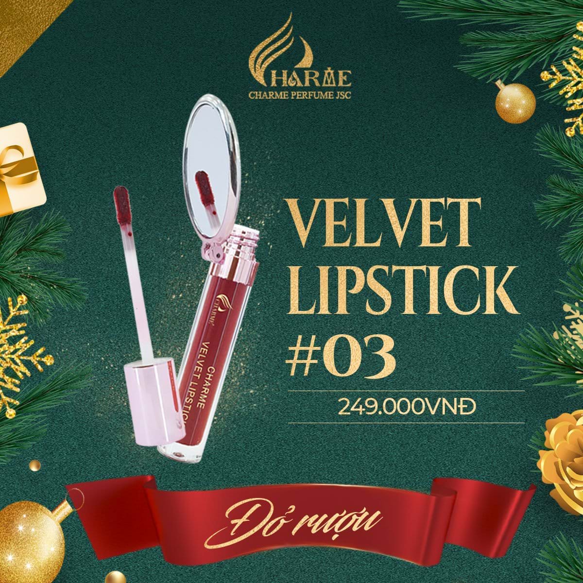 Ba Sắc Son Đỏ Nổi Bật Dành Cho Dịp Giáng Sinh 2023