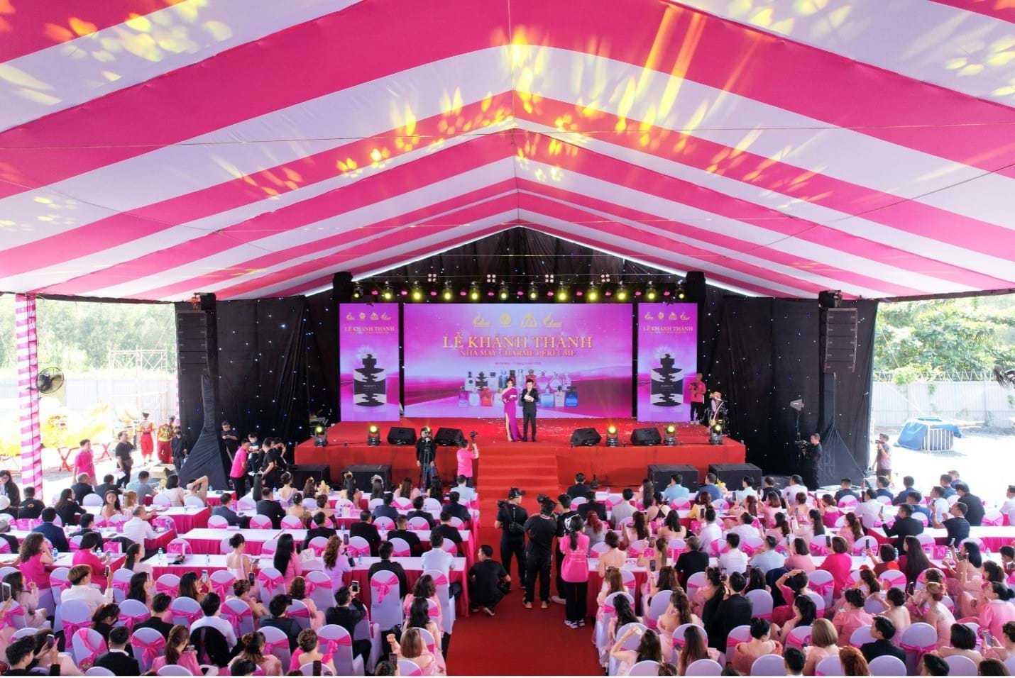 Khánh Thành Nhà Máy Sản Xuất Nước Hoa Charme Perfume Lớn Nhất Việt Nam Trị Giá 1.5 Triệu Usd