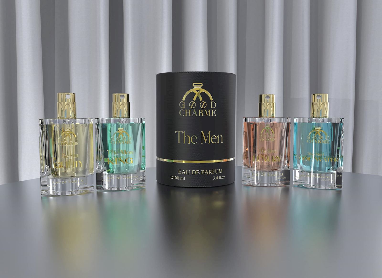 The Men - Bộ 4 Nước Hoa GoodCharme Cao Cấp