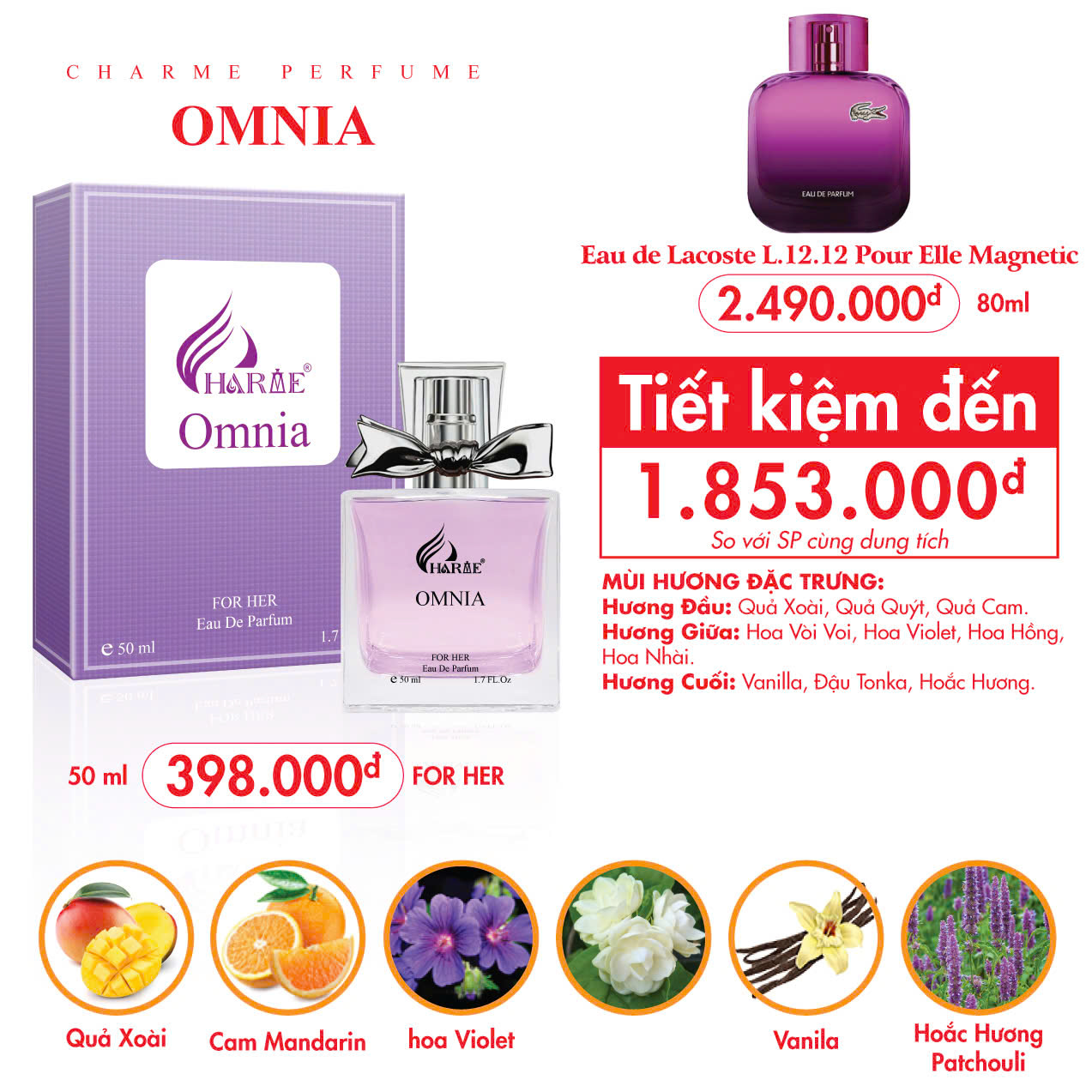 Charme Omnia 50ml
