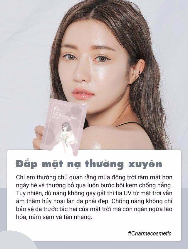 Để da mặt không khô khốc sần sùi mùa lạnh, đây là 6 quy tắc chị em cần nắm