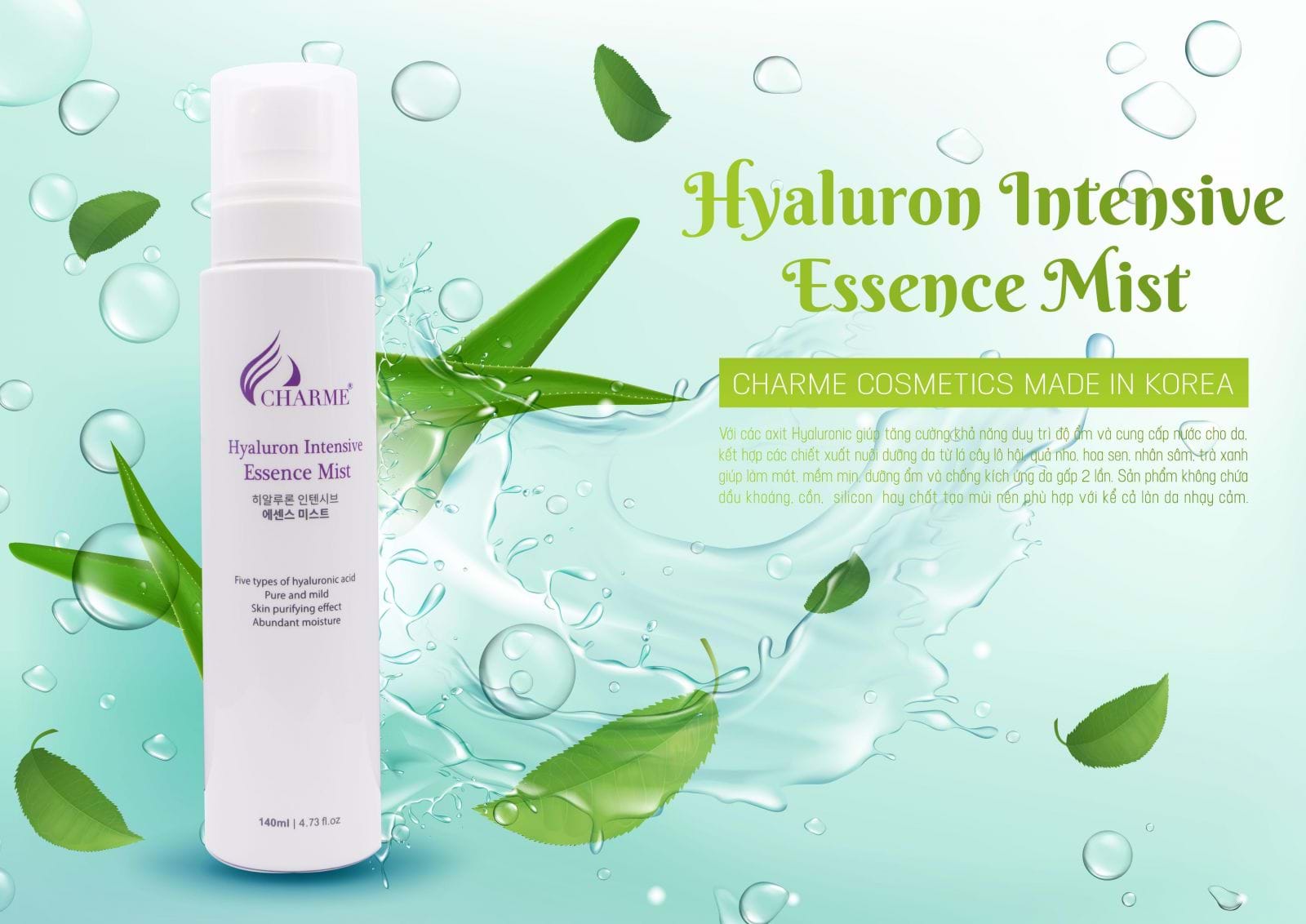 Hãy luôn bỏ túi một chai xịt khoáng vào mùa hè