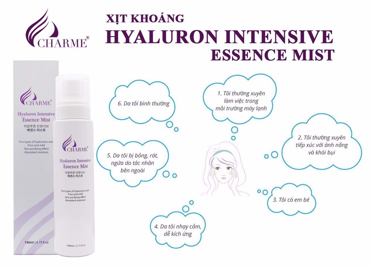 Nước xịt khoáng có tác dụng gì cho da mặt và dùng xịt khoáng như thế nào??