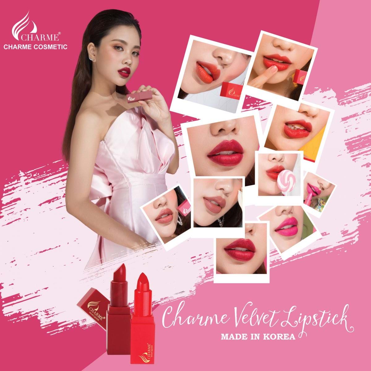 Giải mã cách đánh son lâu trôi bền màu suốt cả ngày của hotgirl Hàn