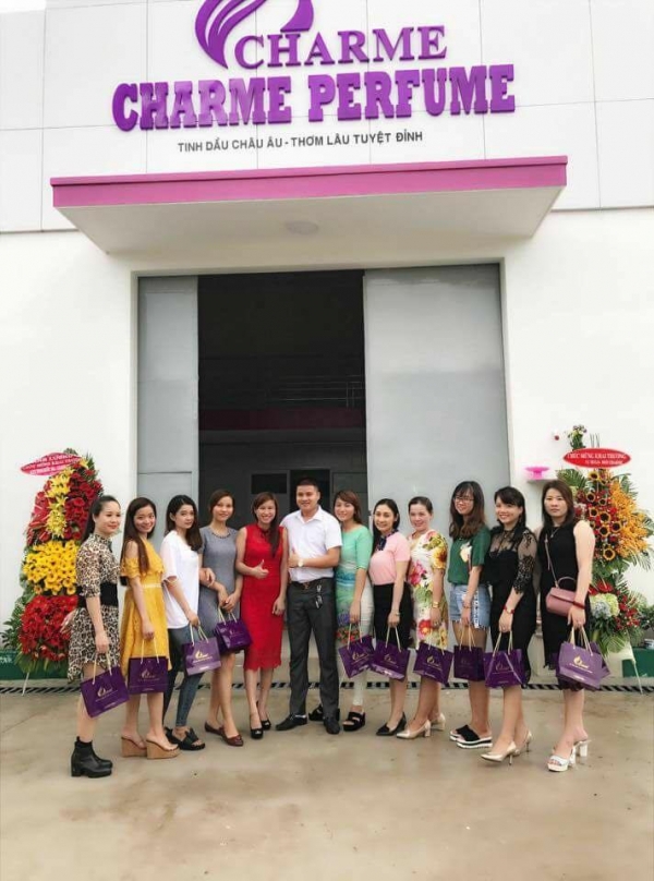 CHARME PERFUME KHÁNH THÀNH NHÀ MÁY THỨ HAI