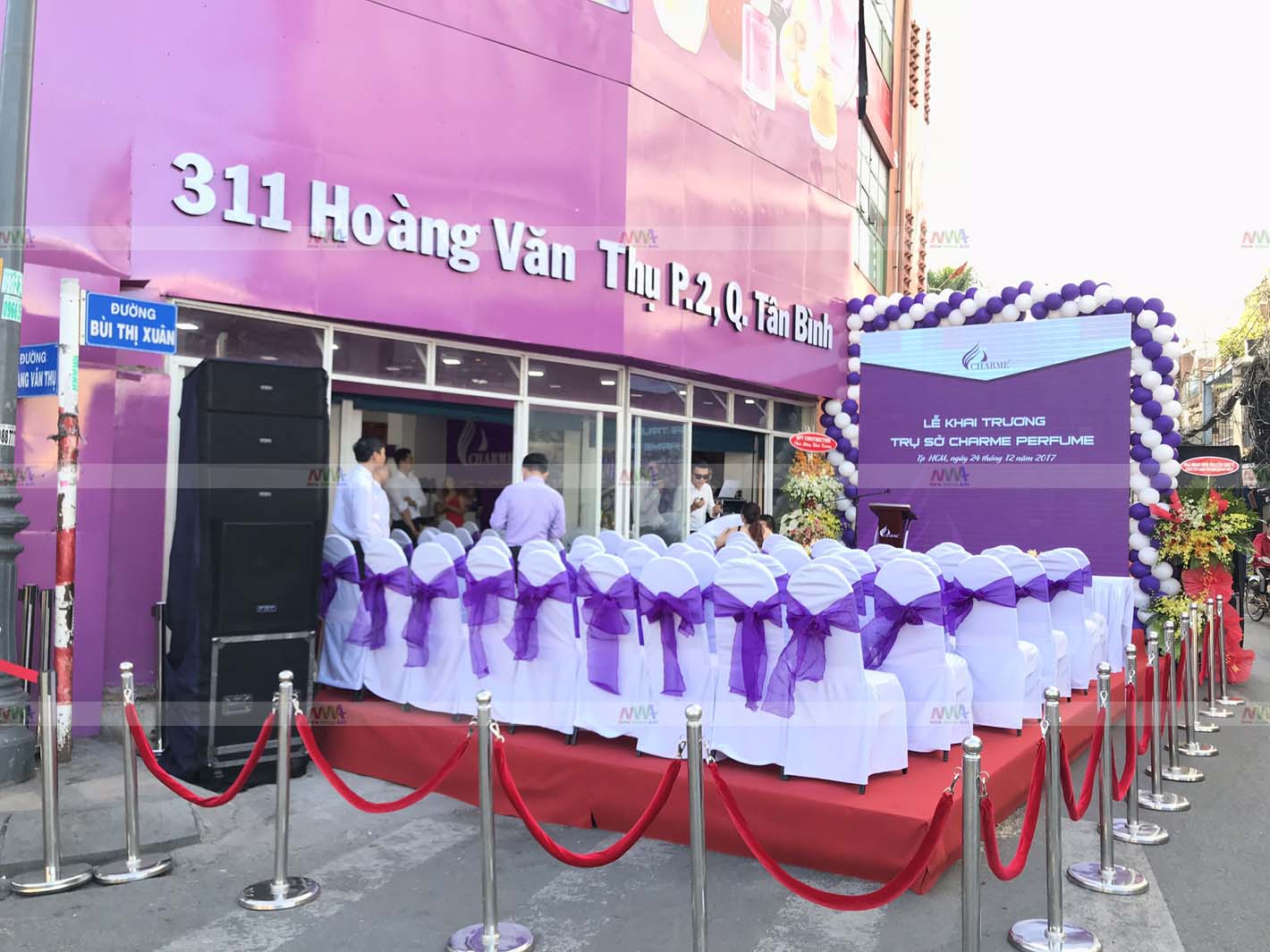 CHARME PERFUME KHÁNH THÀNH NHÀ MÁY THỨ HAI