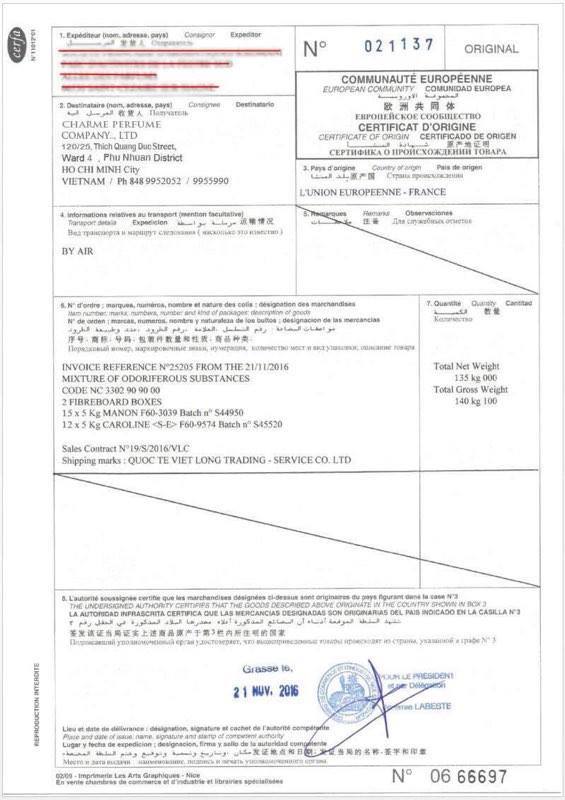 Nước hoa Charme pha chế và nhập tinh dầu 100% từ Pháp Chỉ thực hiện công đoạn ủ và đóng gói tại Việt Nam nên chất lượng đạt chuẩn tuyệt đối