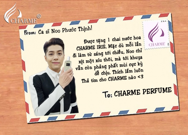 Noo Phước Thịnh chọn Charme Iris