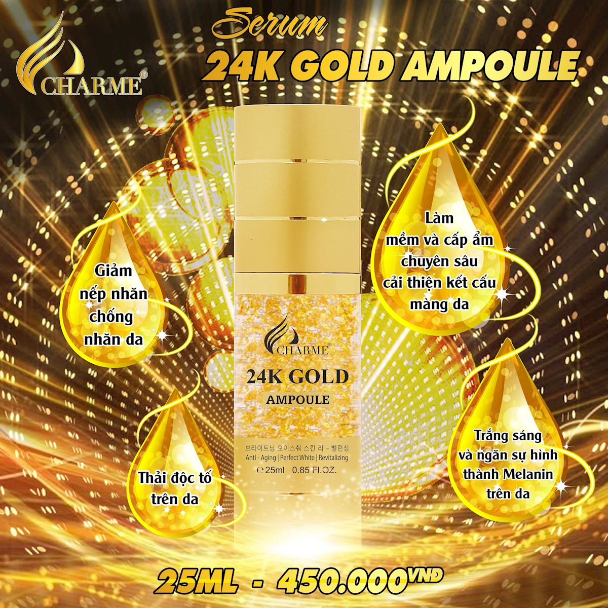 Serum 4d 24k Gold 25ml
