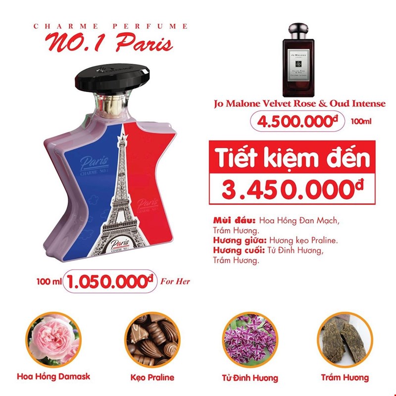 Charme No.1 Paris 100ml