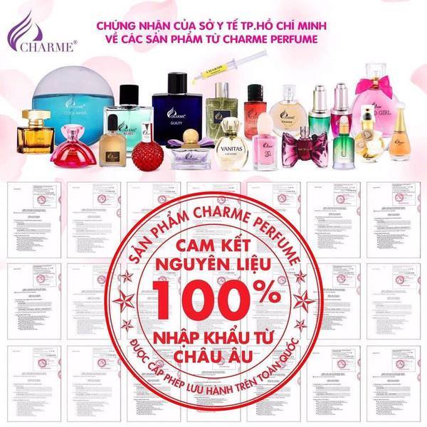 Giới thiệu về nước hoa Charme