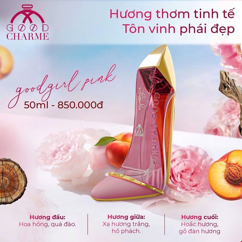 Good Charme Good Girl 50ml [Phiên Bản Hồng 2025]
